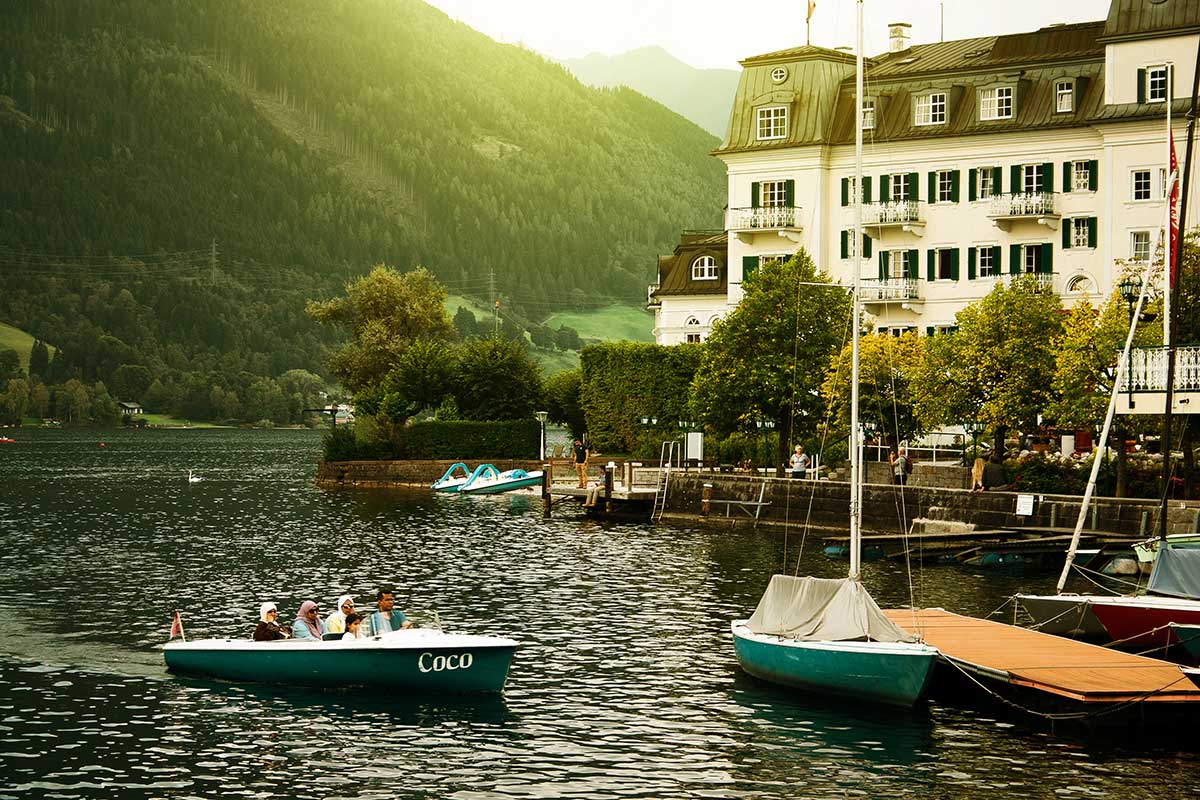 Zell am See zomer